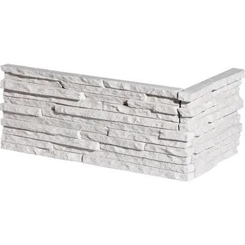 Obklad STEGU® Betonový ROHOVÝ obklad PALERMO 1 - WHITE