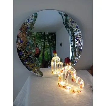 Zrcadlo Zrcadlo - kulaté modrozelené (Zrcadlo - kulaté modrozelené)