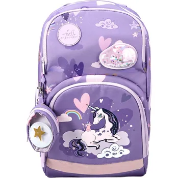 Školní batoh FRII OF NORWAY Ergonomický školní batoh Easy 22 L, Unicorn Purple