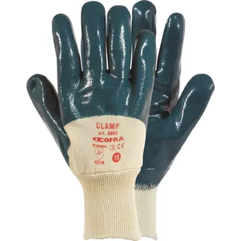 Pracovní rukavice Rukavice Cofra Clamp Barva: Bílá;Zelená, Velikost rukavic: 8