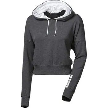 Dámská mikina SERENA dámská bambusová tepláková mikina antracit melír XS