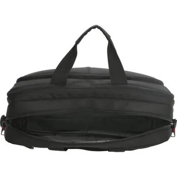 Pánská aktovka Pánská textilní aktovka Cornell 47180-001 černá, ENRICO BENETTI