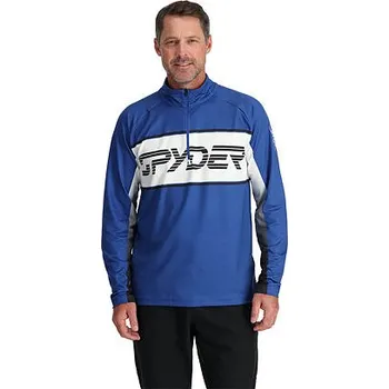 Pánský svetr Spyder PARAMOUNT 1/2 ZIP pánský svetr ELECTRIC BLUE-XXL