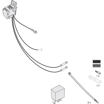 Sada relé pro opravu nefunkční brzdy Dacia Duster 2023