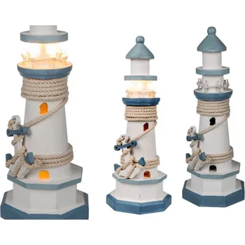 Stojací lampa Dekorativní maják s LED osvětlením