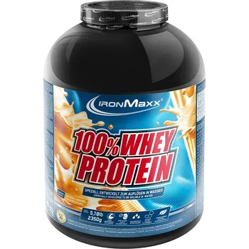 Protein Ironmaxx 100% Whey Protein (2350 g, Slaný karamel)