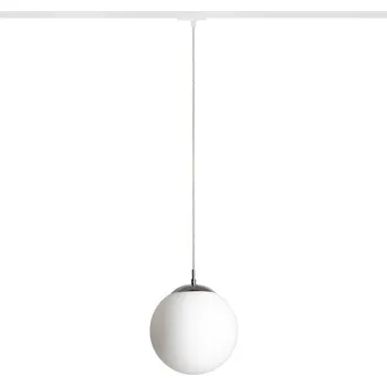 Bodové svítidlo RED - DESIGN RENDL LUNA 25 pro jednookr. lištu opálové sklo/chrom 230V E27 15W - RED - DESIGN RENDL RED R13965