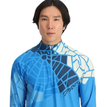 Pánská mikina Spyder LEGACY 1/2 ZIP AETHER BLUE pánská lyžařská mikina M