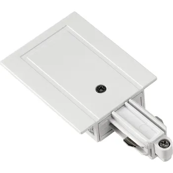 Bodové svítidlo SLV - BIG WHITE Systémové svítidlo Napájení pro jednookr. lištu zápustou pravé b - BIG WHITE (SLV) LA 143241