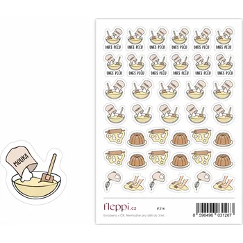Fleppi Samolepky Pečení