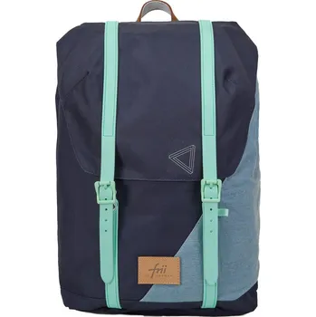 Školní batoh FRII OF NORWAY Školní batoh Retro 30L, Neon Mint