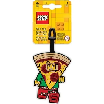 Stavebnice LEGO LEGO Iconic Jmenovka na zavazadlo - Pizza
