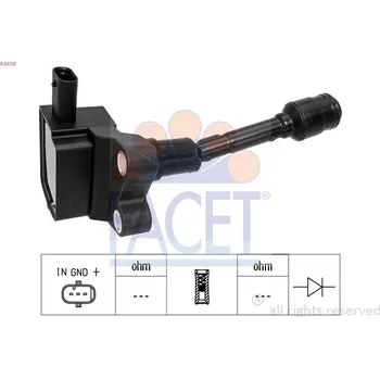 Zapalovací cívka Zapalovací cívka FACET 9.6519