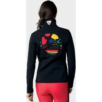 Rossignol W JCC DIXY BG SOFT JKT dámská černá softshell bunda-2XL