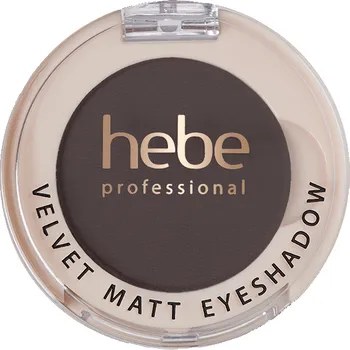 Oční stíny Hebe Professional Velvet Matt matné oční stíny 58 truffle, 1,3 g