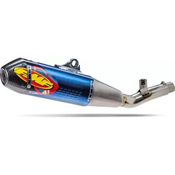 Výfuk pro motocykl Koncovka výfuku motocyklu FMF FACTORY 4.1 RCT SLIP-ON MUFFLER 042404 pro KAWASAKI KX 450 / KX 450 X rok 2024-2025 (FACTORY 4.1 RCT TITANIUM ANODIZED SL (Slip-On) W/ CARBON CAP 042404)