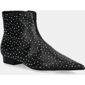 Dámské kozačky Kožené kotníkové boty Stand Studio Pamela Boot 66338.7780 černá 99X, EUR 40
