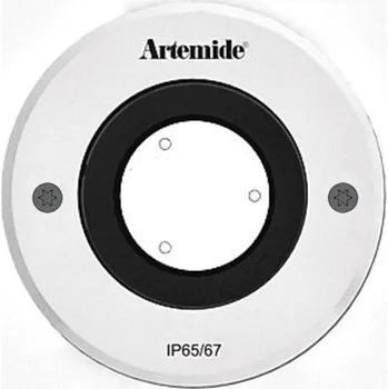 Venkovní osvětlení ARTEMIDE Ego 90 pochozí hliník EL 3000K kruh - ARTEMIDE AR T4034ELPTW00