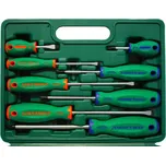 JONNESWAY D71PP08S Sada šroubováků, ploché a křížové, různé velikosti, 8 kusů