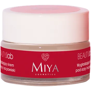 Péče o oční okolí Miya Cosmetics Beauty.lab vyhlazující krém na oči a oční víčka s měděným peptidem, 15 ml