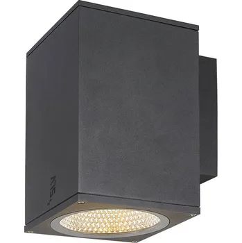 Venkovní osvětlení SLV - BIG WHITE ENOLA SQUARE L single Outdoor, nástěnné LED svítidlo, antracitové, CCT 3000/4000K - BIG WHITE (SLV) LA 1003437