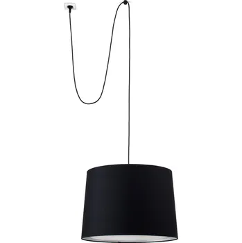 Svítidlo FARO CONGA závěsné svítidlo, černá, se zástrčkou - FARO FARO 68604-56