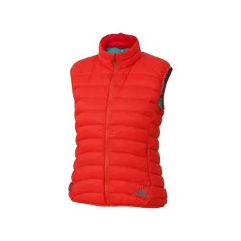 Dámská vesta WARMPEACE SWAN LADY red/fresh blue XL; Červená vesta + DÁREK DLE VÝBĚRU!