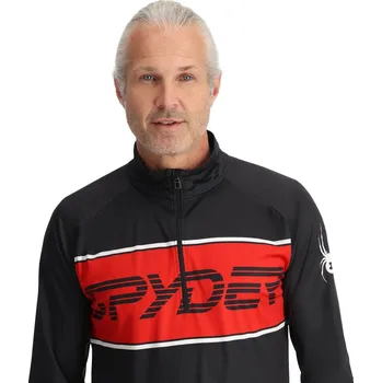 Pánská mikina Spyder PARAMOUNT 1/2 ZIP VOLCANO pánská lyžařská mikina S