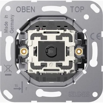 Příslušenství pro svítidlo JUNG Strojek vypínače ř.1 s červenou kontrolkou LED K 506 KO EU - JUNG JU K506KOEU