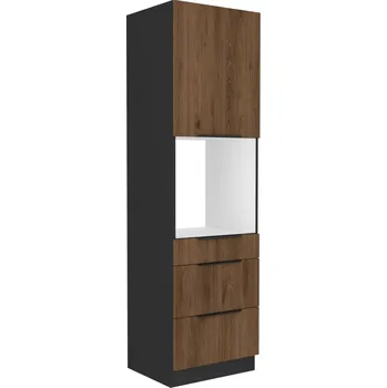 Kuchyňská skříňka Vysoká skříň na vestavnou troubu MONZA 60 DPS-210 3S 1F