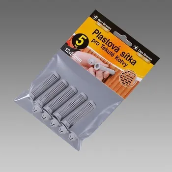 Stavebniny DEN BRAVEN Plastová sítka pro kotvení do dutých materiálů v blistru prům. 12 x 50mm