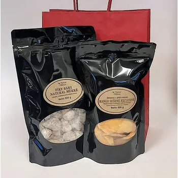 Sušená potravina Párty mix "Sušené ovoce Mango a Baby fíky" 2x 500 g, NaturBites