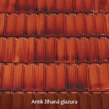 pálená krytina CREATON Ratio Taška základní 1/1 "NOBLESSE" antik žíhaná glazura