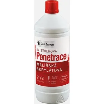 Penetrace DEN BRAVEN Malířská akrylátová penetrace mléčně bílá 5l