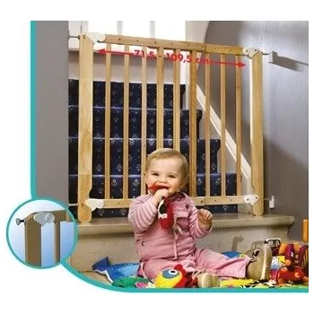 Dětská zábrana MINKA Dětská zábrana na schody a dveře ANIKA 71,5-109,5 cm