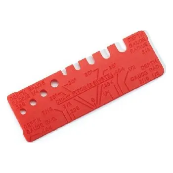 TECOMEC měrka pilových řetězů