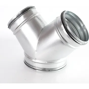 Vzduchotechnické potrubí Kalhotový kus kruhový Ø250 Ø160