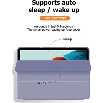 Pouzdro na tablet Flipové Pouzdro Pro Samsung Galaxy Tab S8/S8 Plus/S8 Ultra Modrá: Tmavě Modrá Samsung Galaxy Tab S8 Plus