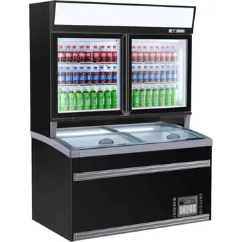 Mrazící stěna 145,4 cm černá