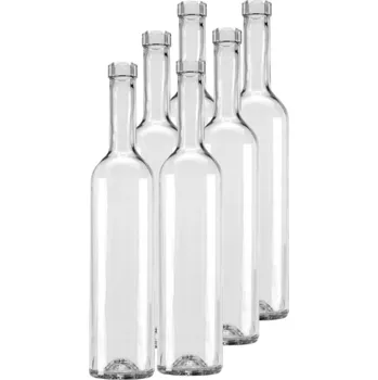 Láhev Lahev LOLA 500 ml čirá PACK 6 ks BEZ ZÁTEK Počet kusů v balení: 18