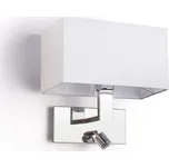 RED - DESIGN RENDL PLAZA nástěnná s LED bodovkou bílá chrom 230V E27 LED 42+3W 3000K - RED - DESIGN RENDL RED R11982