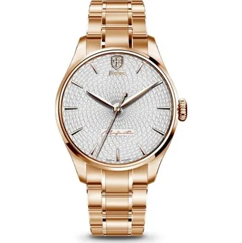 Hodinky Biatec Majestic 02 N - Kovový náramek s pozlacením + 5 let záruka a dárek ZDARMA