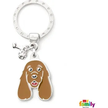 psí známka My Family Známka Colors - cocker tmavý