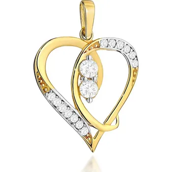 Hodinky Přívěšek Bonore - Zlato 585 - Kubický Zirkon 181203