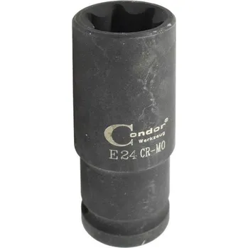 Gola hlavice Triumf 100-02785-20 - Hlavice nástrčná - ořech 1/2", TRX E20, prodloužená 75 mm průmyslové provedení