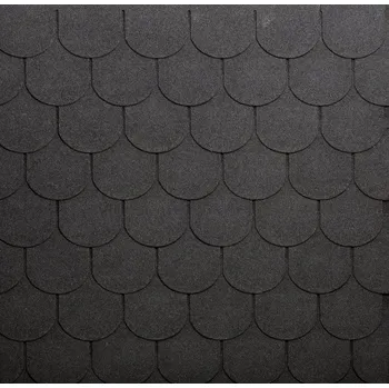 Střešní krytina TEGOLA Střešní šindel ECO ROOF Traditional 065 MIXED SLATE Bobrovka - mix břidlice