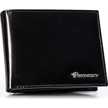 Pánská kožená peněženka RV-8190-AAX Black, VELIKOST UNI