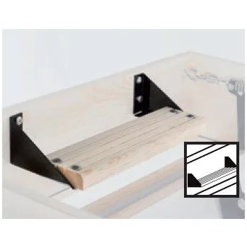 OMAN Půdní schody - Přídavný stupeň pro š. dřevěného žebříku 310mm DSS DS-2