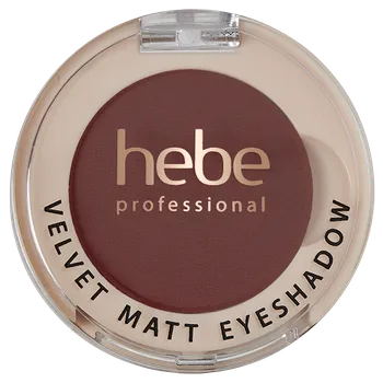 Oční stíny Hebe Professional Velvet Matt matné oční stíny 53 choko, 1,3 g