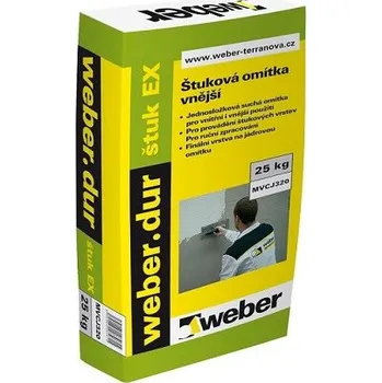 Omítka WEBER weberdur štuk UNI 25kg